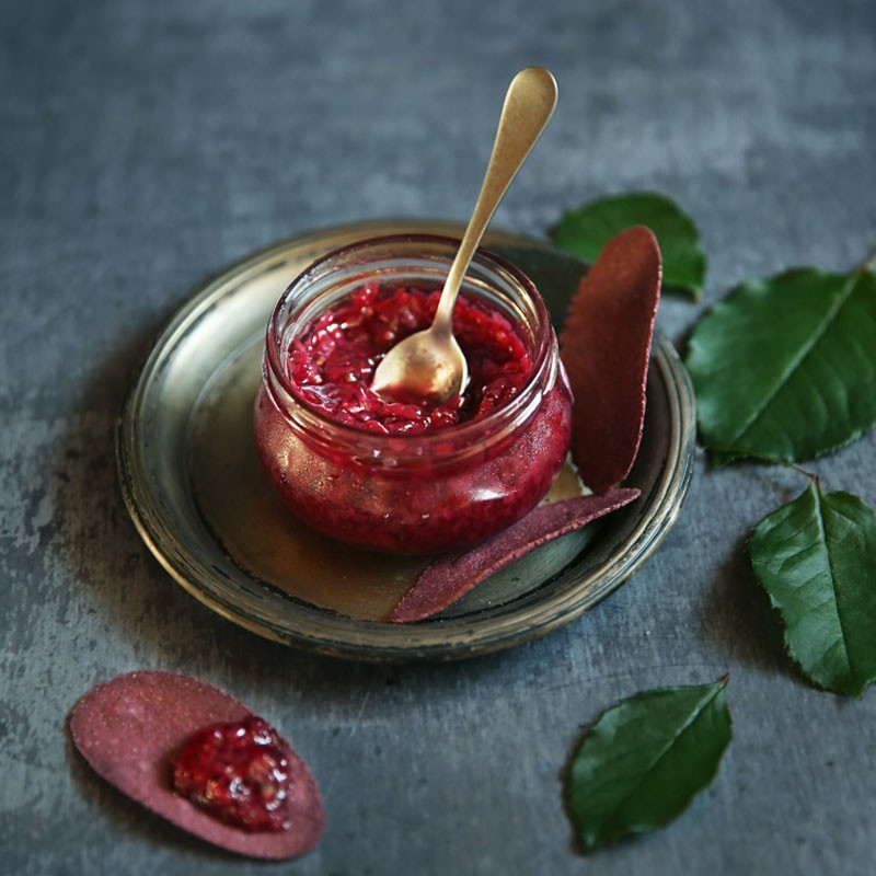 La Rose du Soleil de Minuit façon confiture
