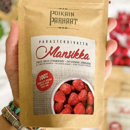 FRAISE de Finlande lyophilisée entière