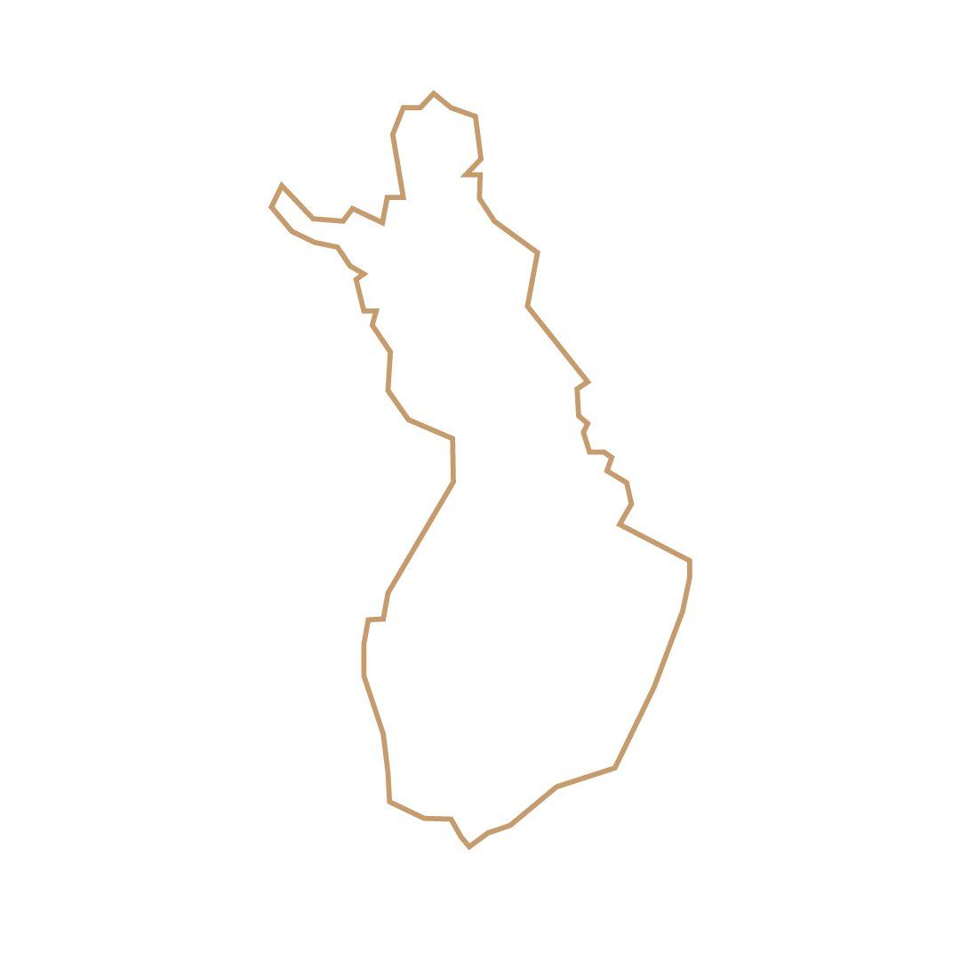 Carte Finlande